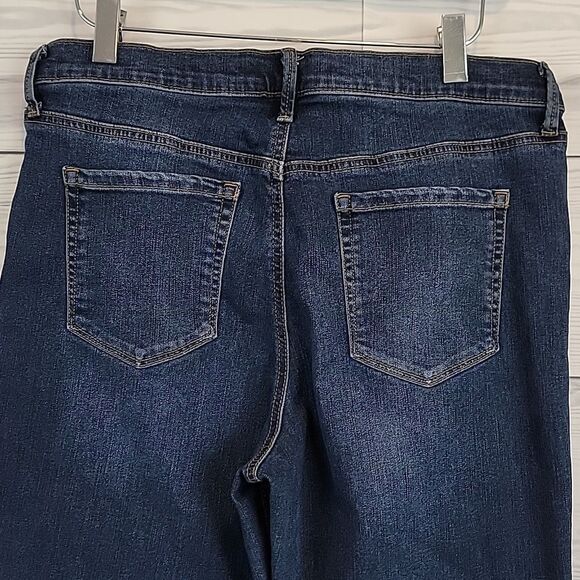 Ella Moss Blue Denim Straight Leg Jeans Womens Size 10 - Picture 6 of 13